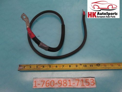 Bmw e46 325i 328i 330i battery starter alternator cable base b+ 1436548 oem #3