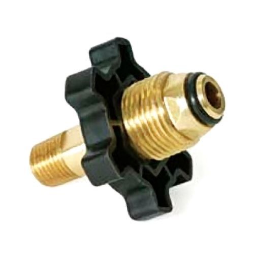 Camco 59203 1/4" male lp adapter with handwheel
