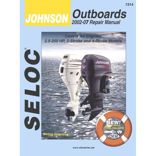 Seloc serive manual - johnson - outboards - 2002-2007 -1314