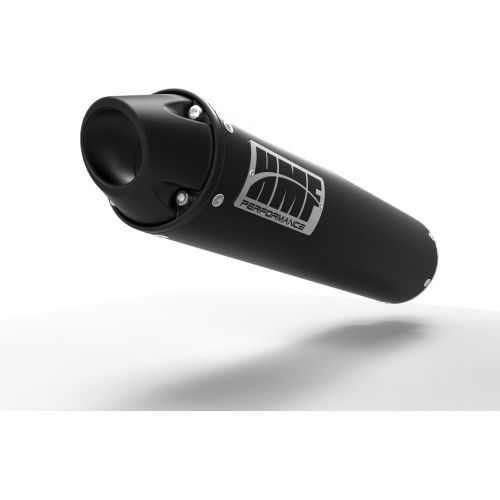 Hmf honda trx 450r 2006 - 2014 black/blk euro slip on exhaust muffler