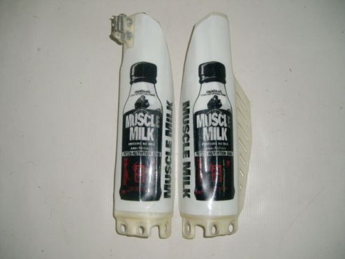 07 honda crf 150r front shocks forks guards shields left and right 11961