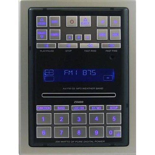 Rv wallmount concertone stereo zx400 new used in forest river  am/fm/cd/mp3 usps