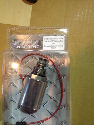 Meyer snow plow b-valve &amp; b9 coil, 15697. maxim 15698, 15382