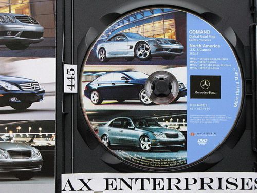 2008 mercedes e320 e350 e550 e63 navigation dvd # 0223 version © 2006.2 map 2007