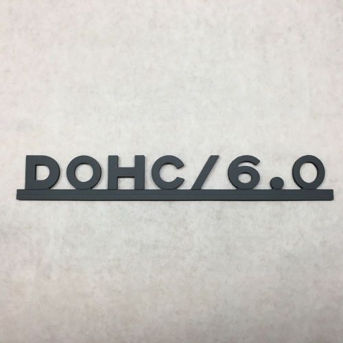 Dohc 6.0 badge amg mercedes japan widebody pre-merger sec w126 w124 r107 primer