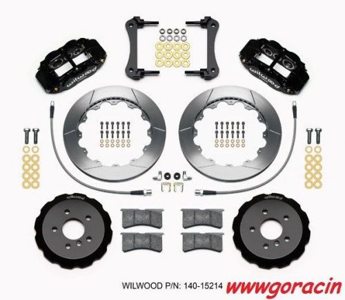 Wilwood front big brake kit,13&#034;rotors,brake lines, fits 2014-2015 mini cooper