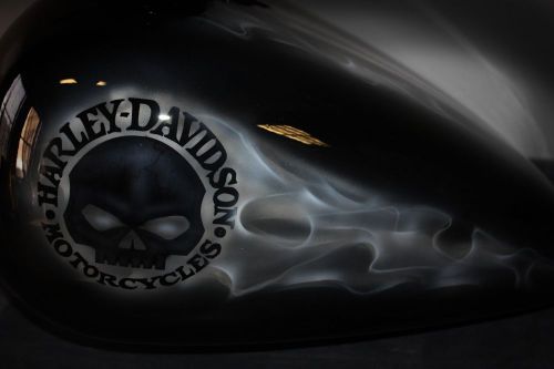 New paint job. tank and fender set harley davidson fxdg: dyna glide/sturgis