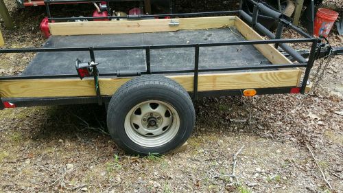5x8 utility all-purpose trailer(2-way steel dump trailer)
