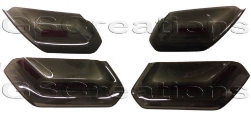 C7 corvette stingray rear molded smoked taillight covers