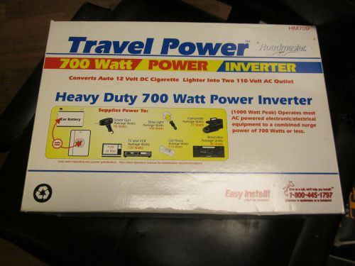 Travel power inverter 700 watt max.