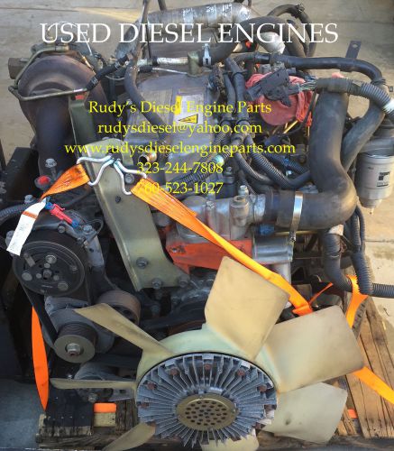 Good running isuzu 6hk1x 7.8 diesel engine, fits isuzu f-series &amp; gmc t-series