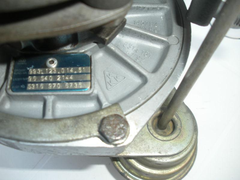 Genuine oem borg warner turbocharger for porsche 911 turbo - right