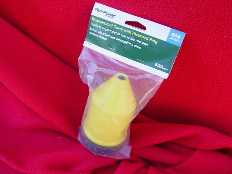 Park power (marinco) 50 amp female waterproof cordset cover 7715crv