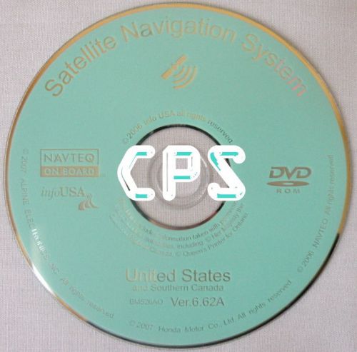 2006 2007 2008 2009 honda civic hybrid crv navigation map dvd update ver.6.62a