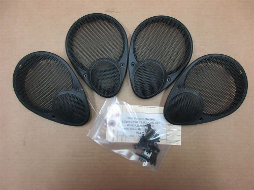 04 carrera 911 awd porsche 996 cabrio 4 front rear speaker cover trims 99,871