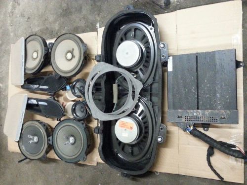 Bmw 3 series e46 coupe harman kardon speaker set with amp / subwoofer and switch
