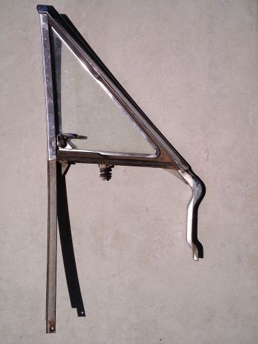 1965 gm a-body vent window gto lemans skylark