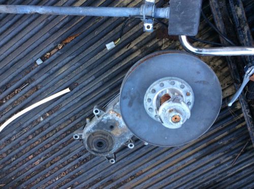 Used yamaha et250  secondary sheave &amp; track drive