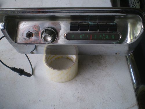 1957 plymouth radio original mopar  rare