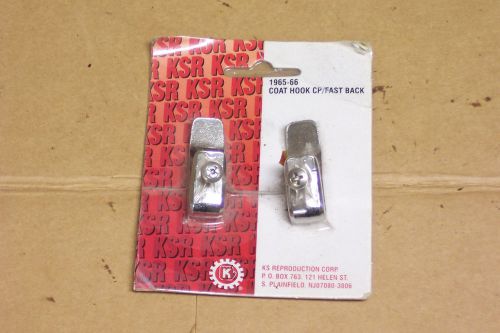 Reproduction new 1965 1966 ford mustang coupe fastback inside coat hooks