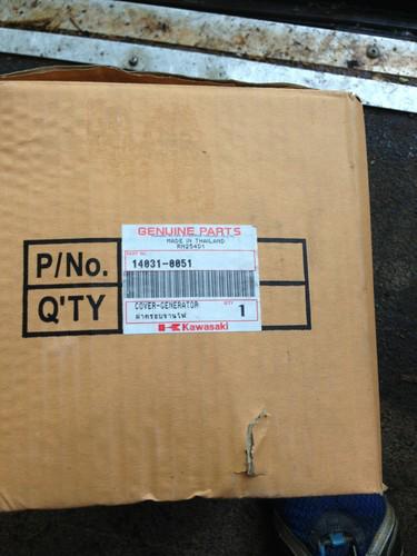 Generator cover stator cover for zx zzr ninja