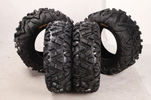 New promotion! set of 4 new sun.f atv tires at 26x9-14 front &amp; 26x11-14 rear 6pr