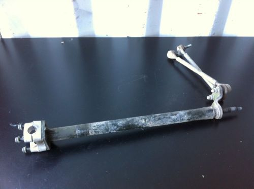 2005 yamaha raptor 80 steering stem shaft bar tie rods tierods