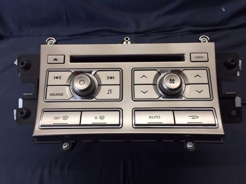09 10 11 jaguar xf 6 disc cd player radio climate control oem 7g9n-14c230-ta