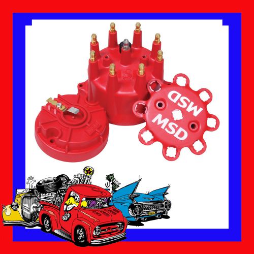 Find MSD 84315 Red Cap/Rotor with plug wire girdle kit for Pro Billet