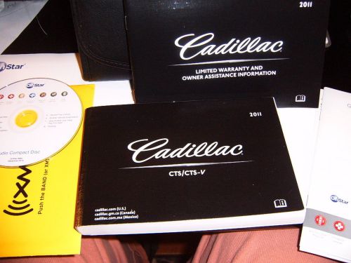 11 2011 cadillac cts/cts-v owners manual with navigation