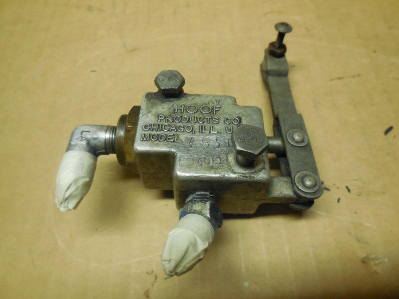 Aircraft park brake valve. from j35 bonanza.  cessna  piper  beech  