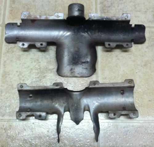 corvette c3 exhaust preheat sheild manifold L driver side oem, US $50.00, image 2