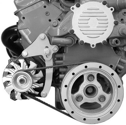 Alan grove components gm lt block mount low profile alternator bracket p/n 227r