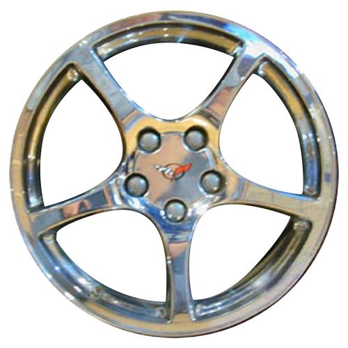 Oem remanufactured 17x8.5 aluminum alloy wheel, rim polished full face - 5102