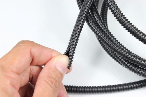 Split wire loom conduit 5mm 13/64" 9ft split wire conduit a3