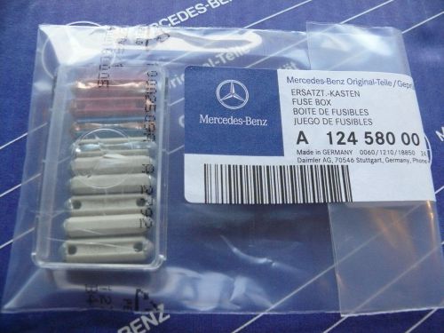 Genuine mercedes spare fuse box w100 w107 w109 w111 w112 w114 w123 w124 w126