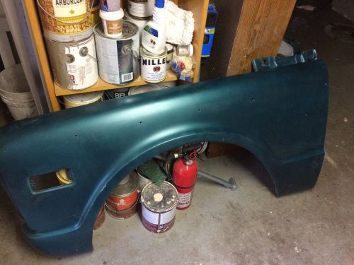 Left front fender 1970 gmc pick up excellent shape