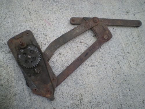 Porsche 356 early window regulator right side, passenger side date stamp: 6/56