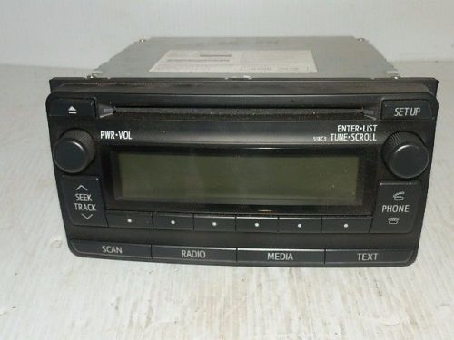 2011 2012 toyota rav4 factory oem cd player audio radio stereo phone media