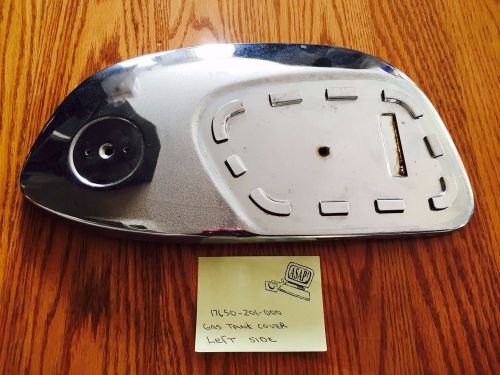 Honda 17650-201-000 ca95 gas tank cover left side benly dream