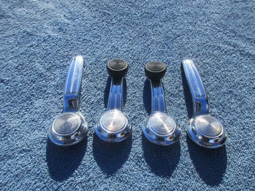 1968,1969,1970,1971,1972 chevrolet interior door handles and window cranks