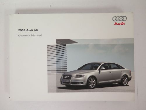 2009 audi a6 owners manual guide book