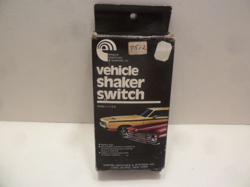 Vehicle alarm system shaker switch 1970s - new in box