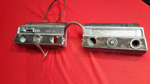 1962 lincoln continental dash controls parts