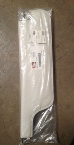 1965 1966 1967 chevelle convertible white sunvisors new pair