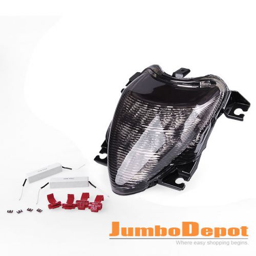 Smoke lens integrated led taillight w/signal lamp fit suzuki m109r 06 07 08 09