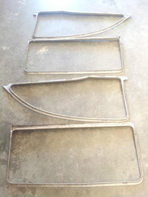 1955 1956 1957 CHEVY 2 DOOR SEDAN WINDOW FRAMES $265, US $265.00, image 2