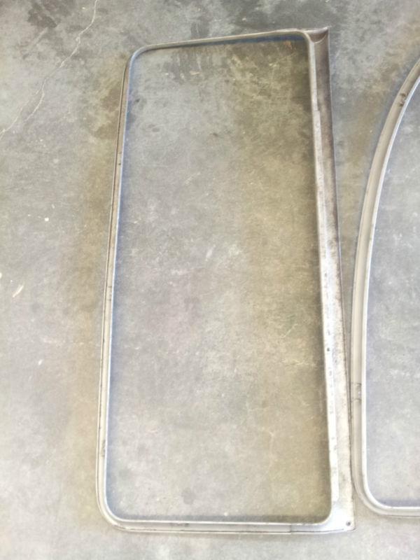 1955 1956 1957 CHEVY 2 DOOR SEDAN WINDOW FRAMES $265, US $265.00, image 7
