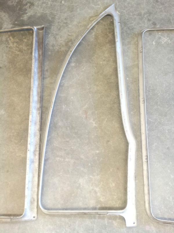 1955 1956 1957 CHEVY 2 DOOR SEDAN WINDOW FRAMES $265, US $265.00, image 9