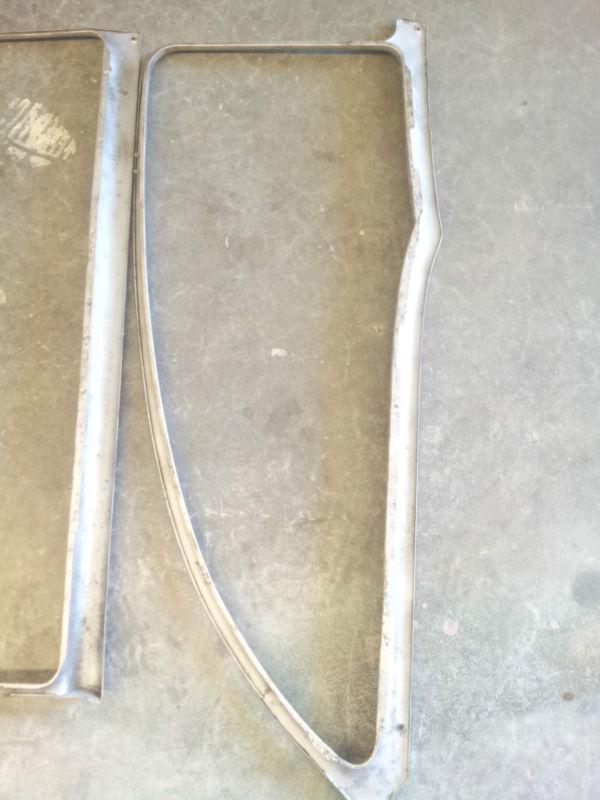 1955 1956 1957 CHEVY 2 DOOR SEDAN WINDOW FRAMES $265, US $265.00, image 10